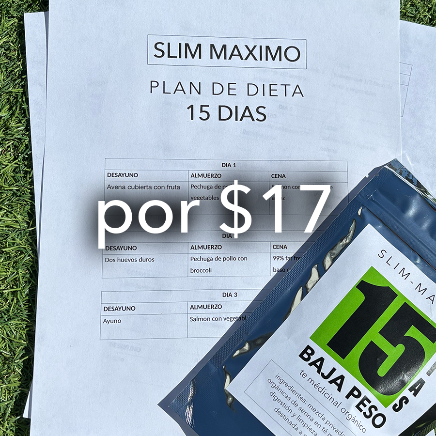 El Baja Peso Té + 1 Dieta Gratis